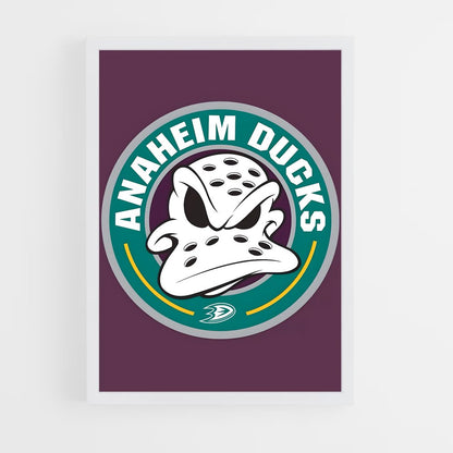 ap-anaheim ducks-10 cadre Blanc
