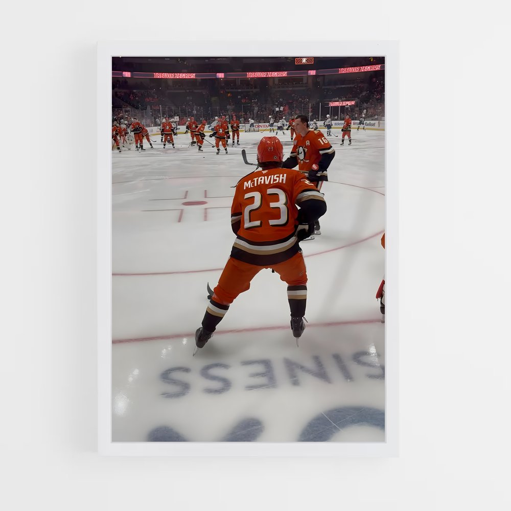 ap-anaheim ducks-13 cadre Blanc