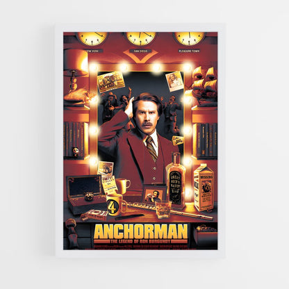 ap-anchorman-2 cadre Blanc