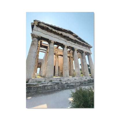 Poster Temple d'Athena