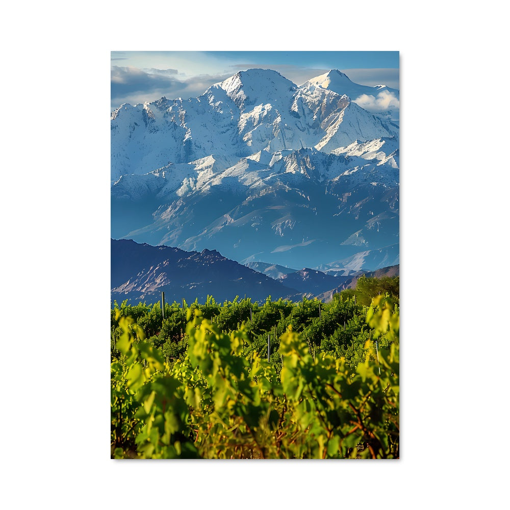Poster Andes mountains 97102