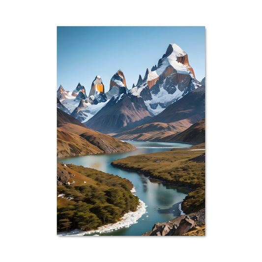 Poster Andes mountains 97101
