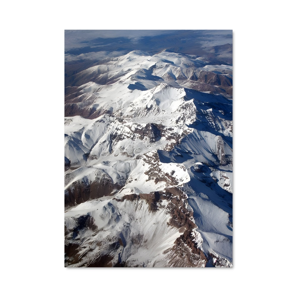 Poster Vue Aérienne des Andes