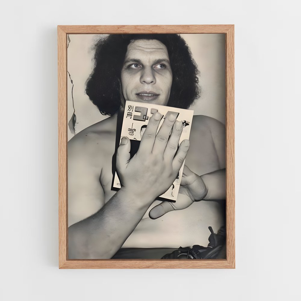 ap-andre the giant-1 cadre Bois clair