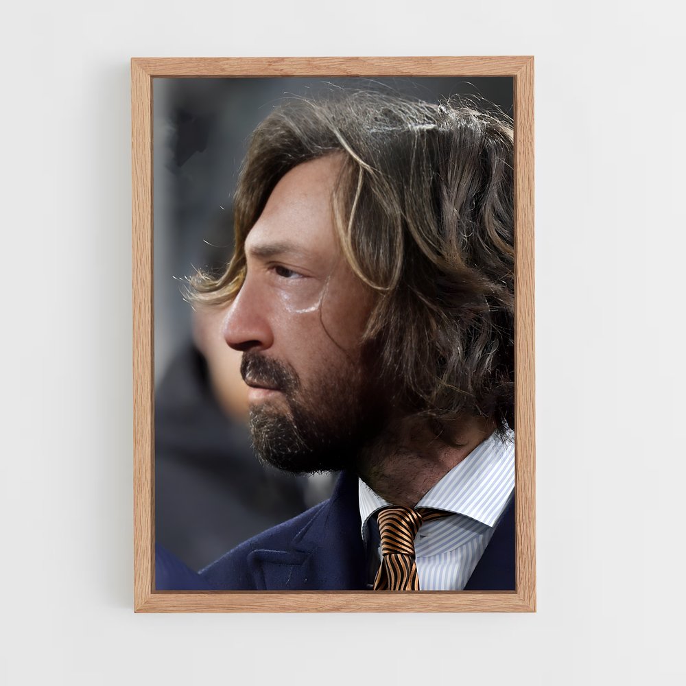 ap-andrea pirlo-4 cadre Bois clair