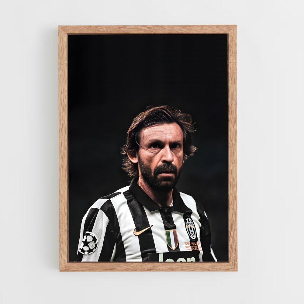 ap-andrea pirlo-8 cadre Bois clair