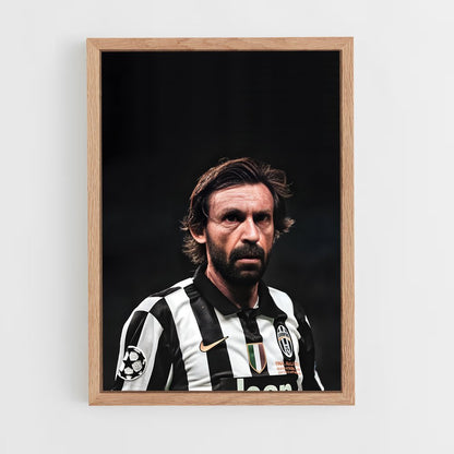 ap-andrea pirlo-8 cadre Bois clair