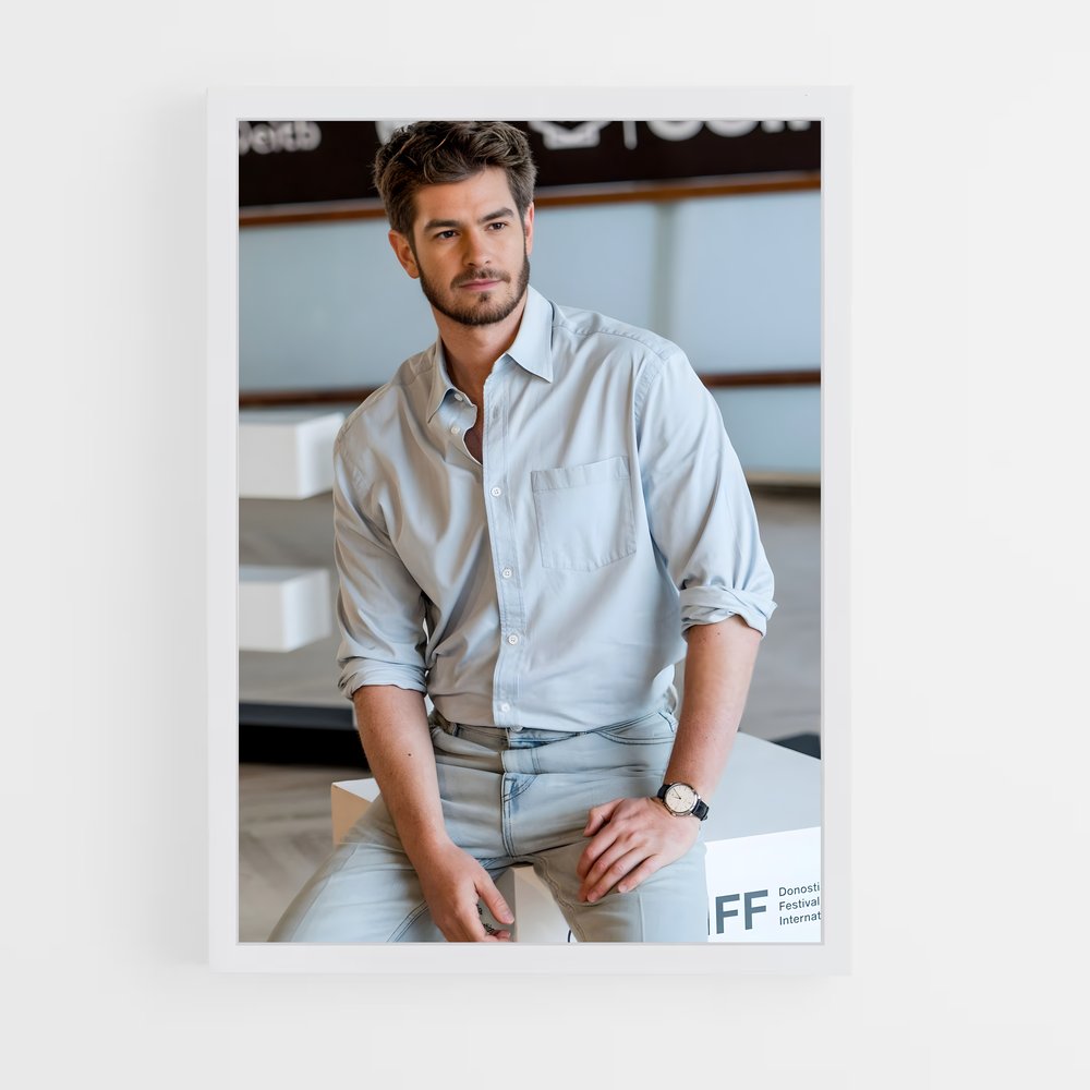 ap-andrew garfield-5 cadre Blanc