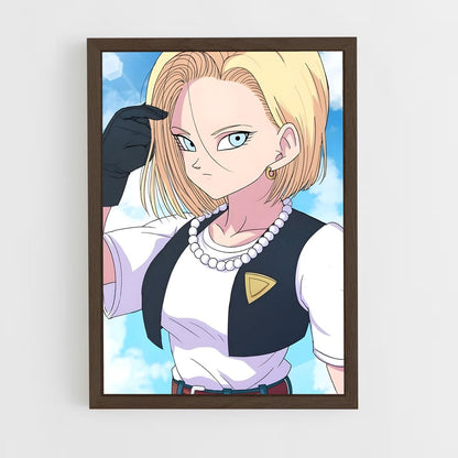 ap-android 18-1 cadre Bois foncé