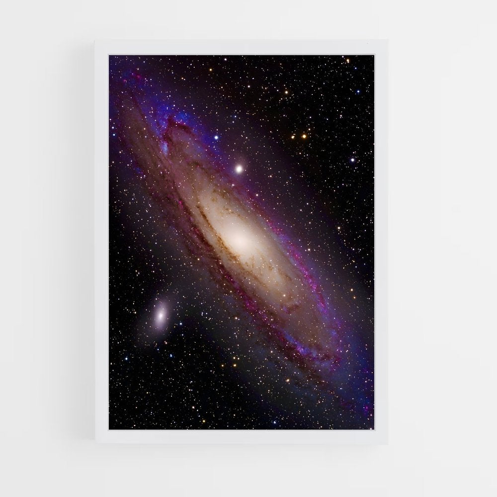 ap-andromeda galaxy-2 cadre Blanc