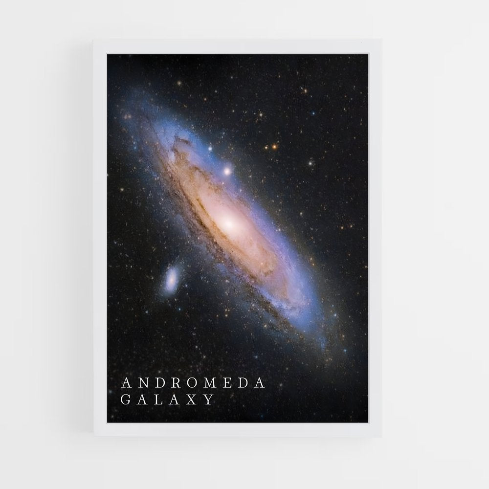 ap-andromeda galaxy-3 cadre Blanc
