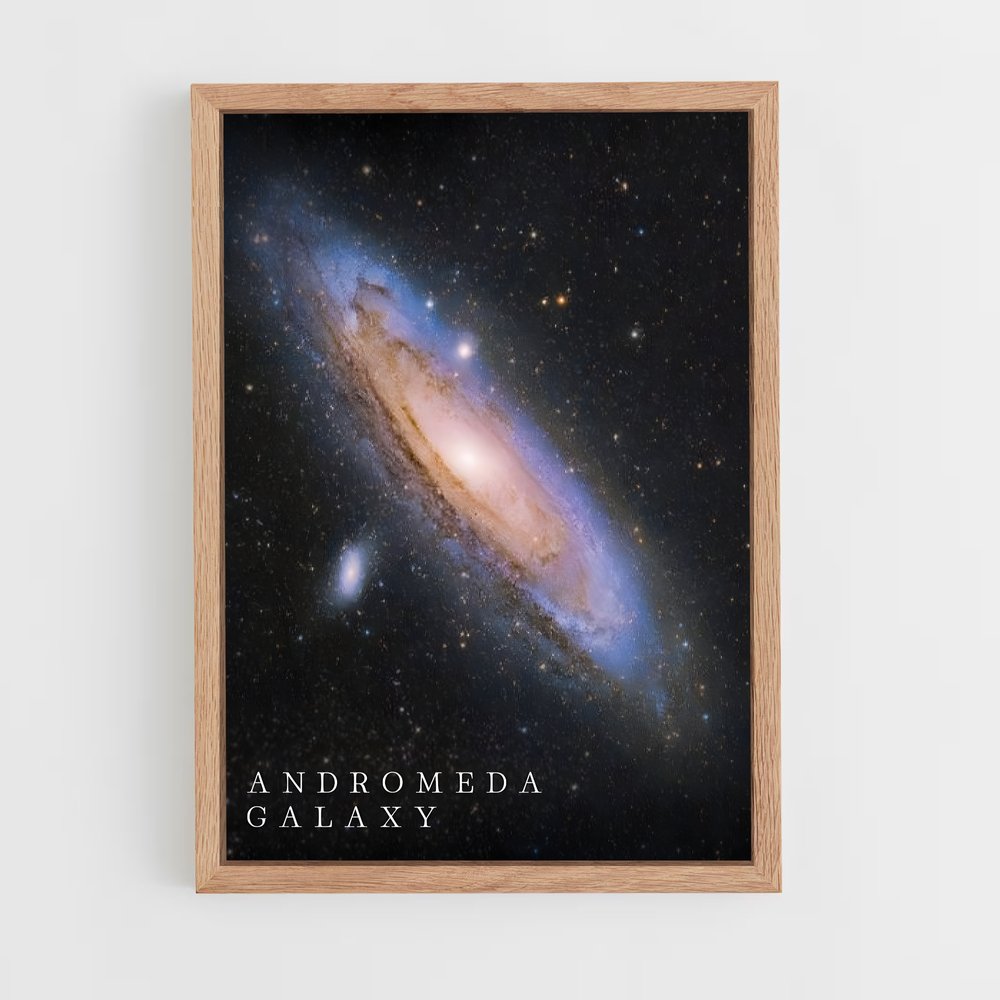 ap-andromeda galaxy-3 cadre Bois clair