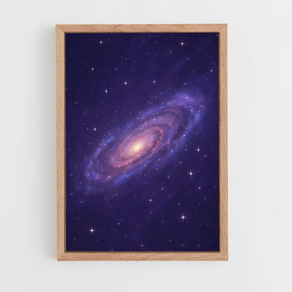 ap-andromeda galaxy-6 cadre Bois clair