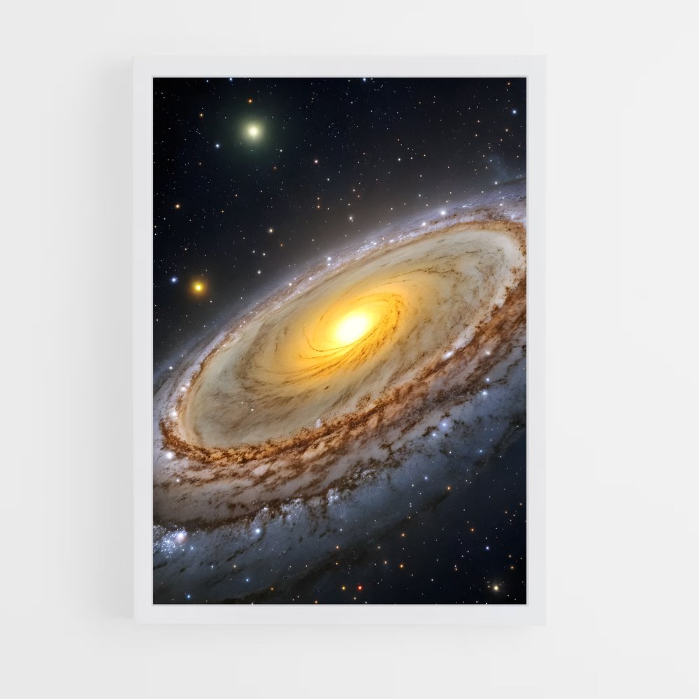 ap-andromeda galaxy-7 cadre Blanc