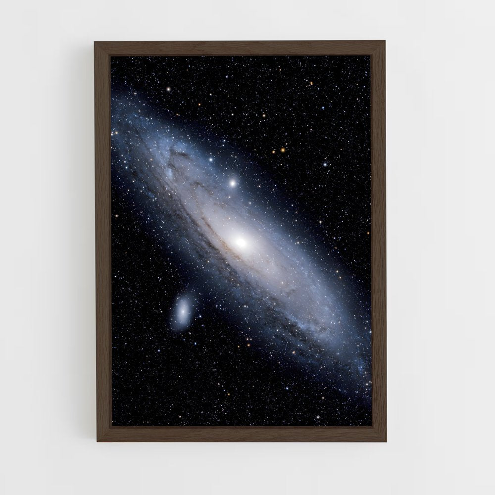 ap-andromeda galaxy-9 cadre Bois foncé