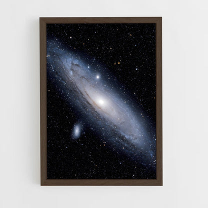 ap-andromeda galaxy-9 cadre Bois foncé