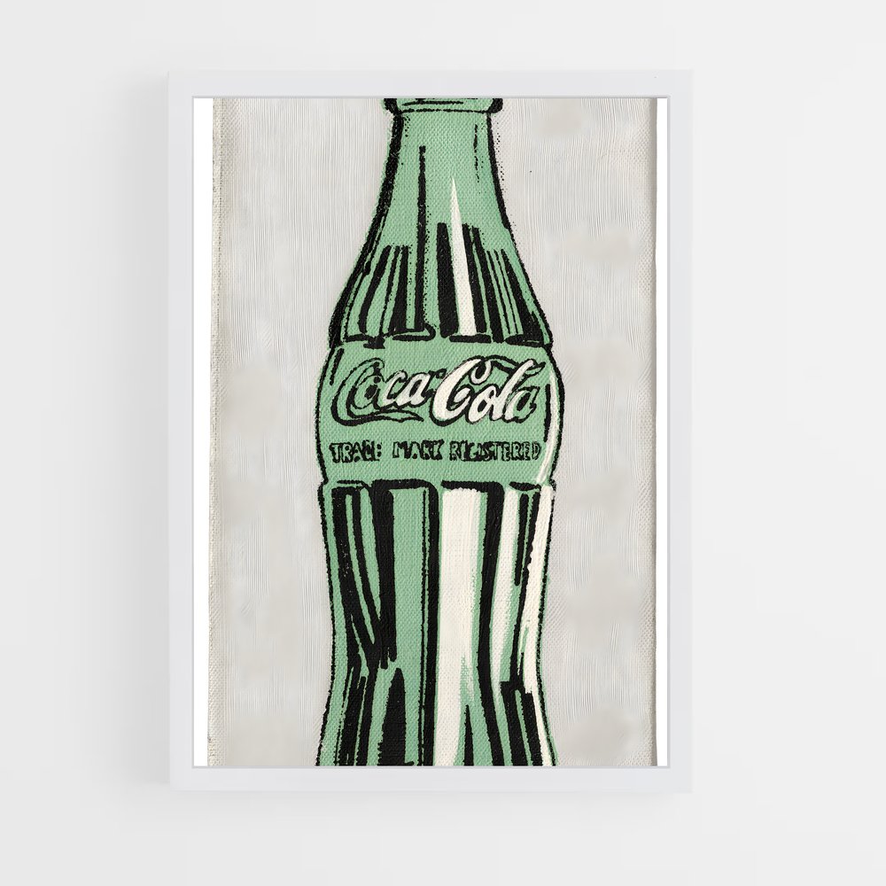 ap-andy warhol-1 cadre Blanc