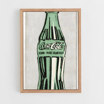 ap-andy warhol-1 cadre Bois clair