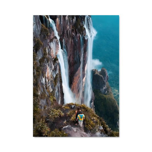 Poster L'Homme au Bord du Monde