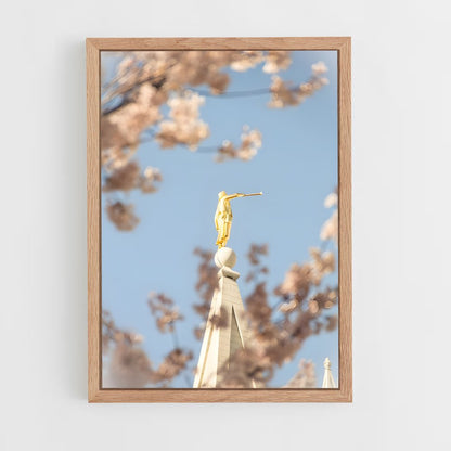ap-angel moroni-3 cadre Bois clair
