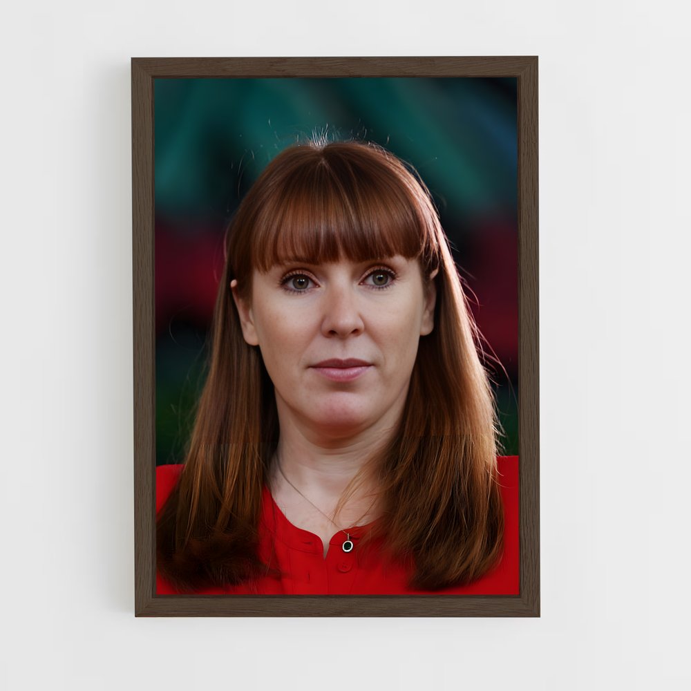 ap-angela rayner-4 cadre Bois foncé