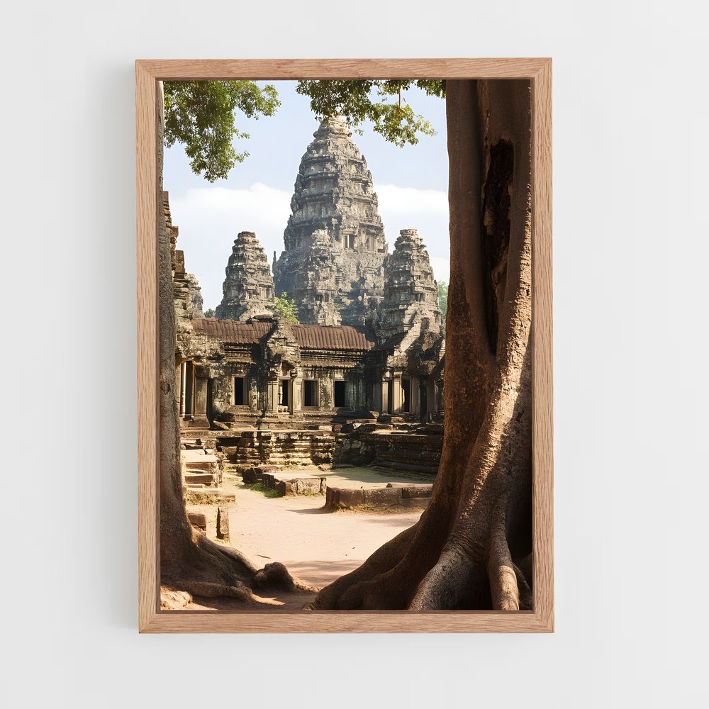 ap-angkor wat-1 cadre Bois clair