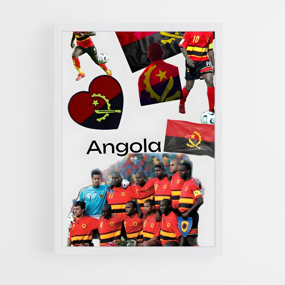 ap-angola national football team-6 cadre Blanc