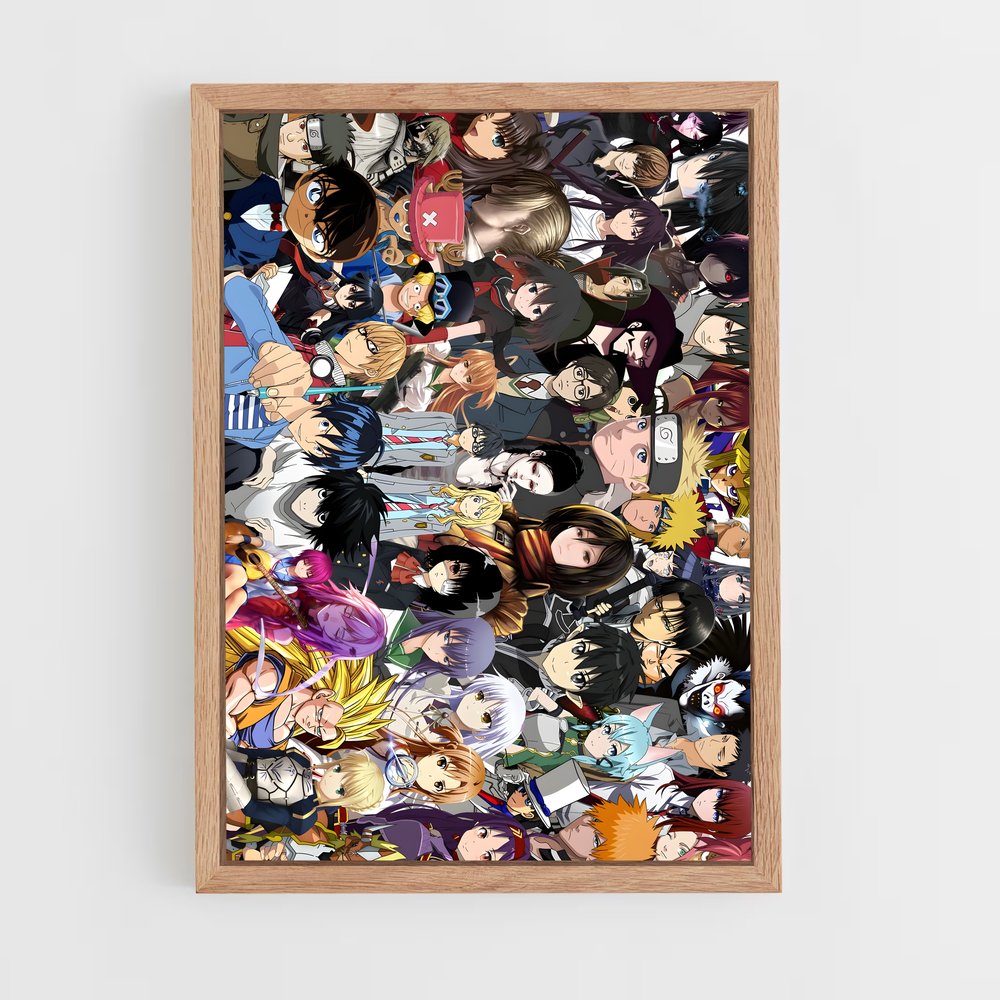 ap-anime community-3 cadre Bois clair