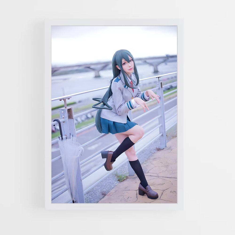 ap-anime cosplay-1 cadre Blanc