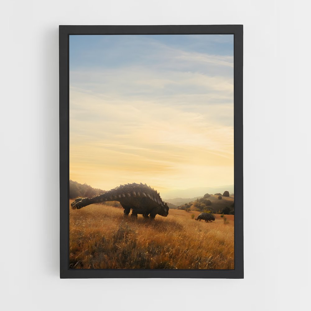 ap-ankylosaurus-4 cadre Noir