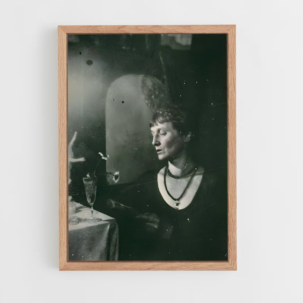 ap-anna akhmatova-4 cadre Bois clair