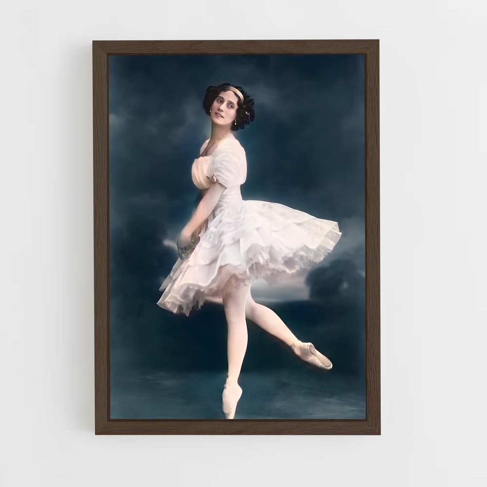 ap-anna pavlova-4 cadre Bois foncé