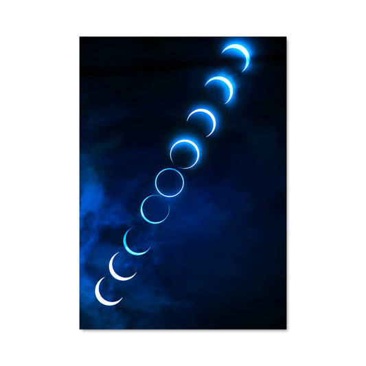 Poster Éclipse Saphir