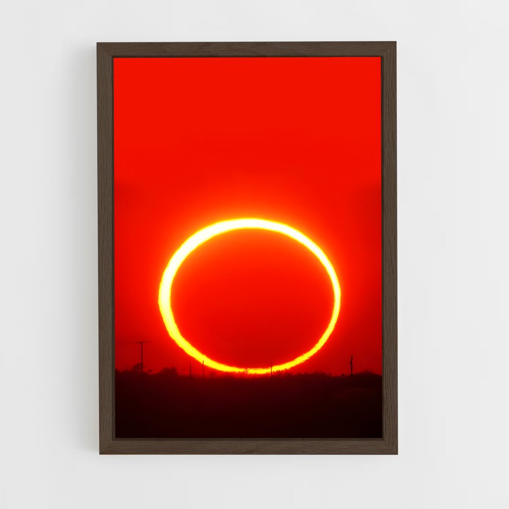 ap-annular eclipse-4 cadre Bois foncé