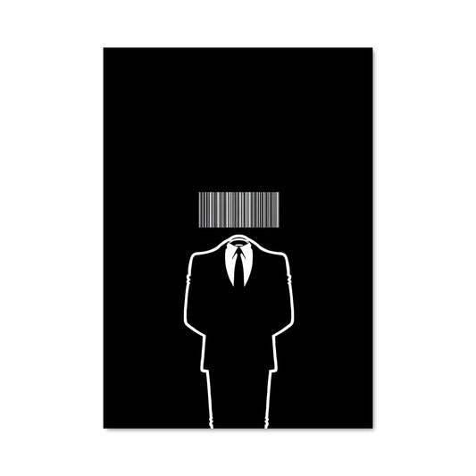 Poster Barcode Chic