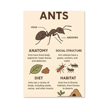 Poster La Force des Fourmis
