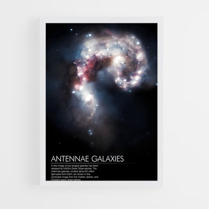 ap-antennae galaxies-1 cadre Blanc