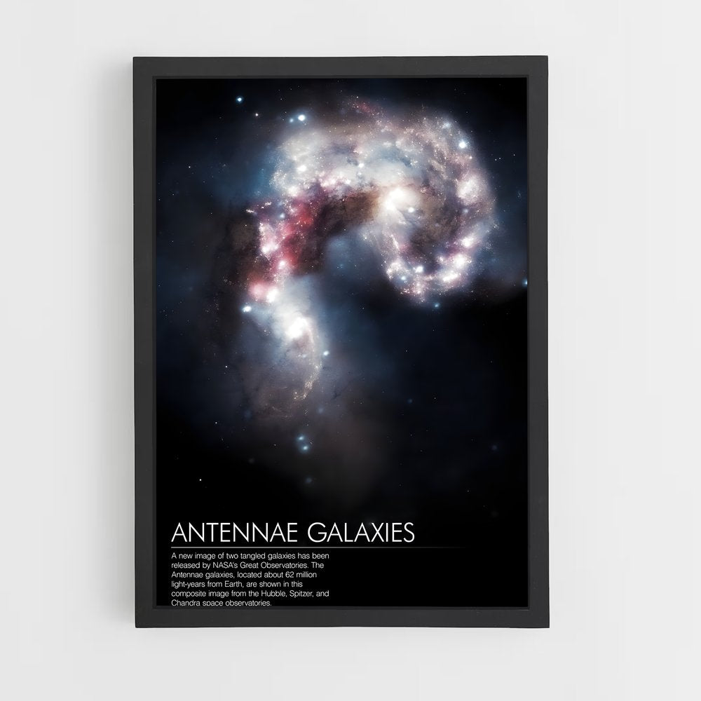 ap-antennae galaxies-1 cadre Noir