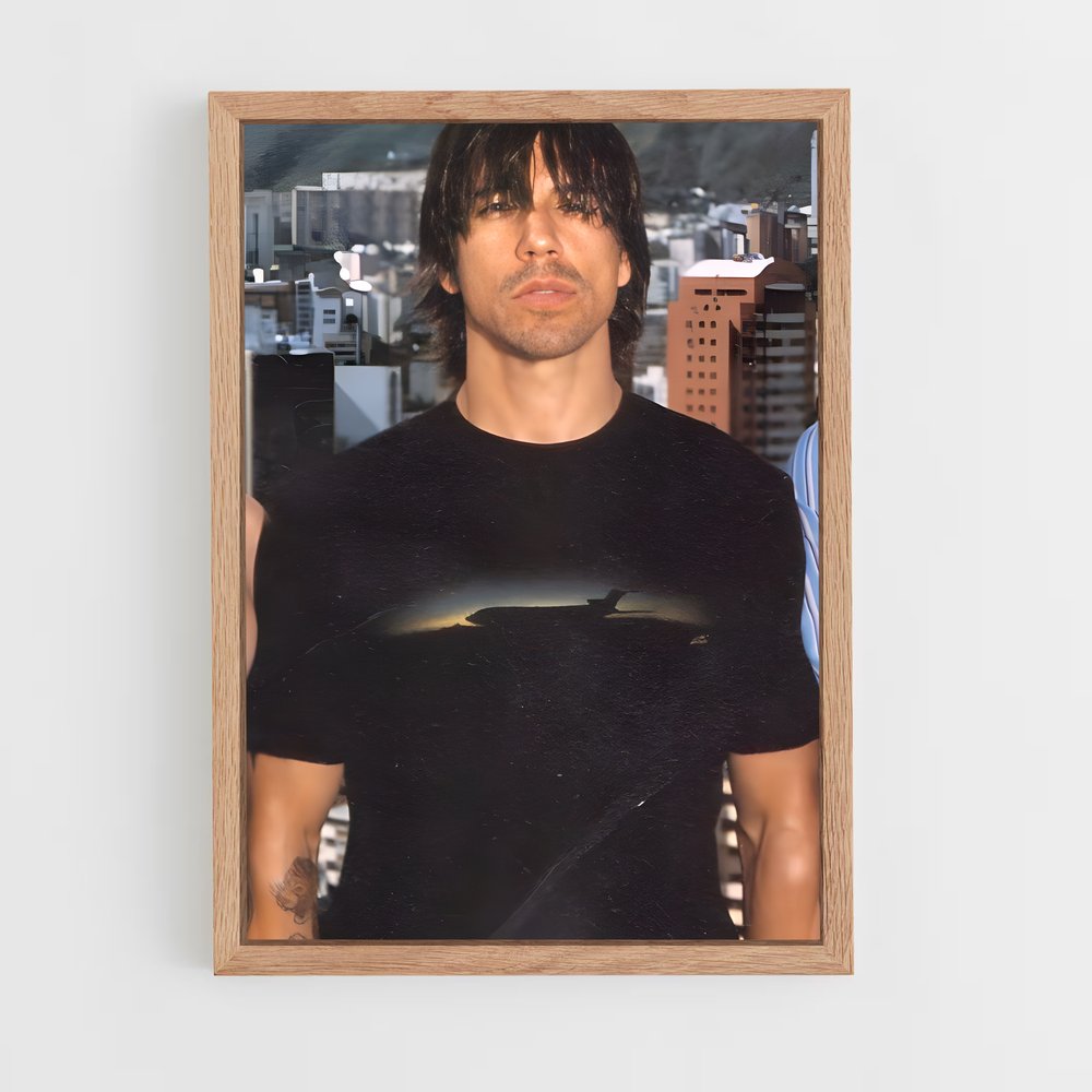 ap-anthony kiedis-1 cadre Bois clair