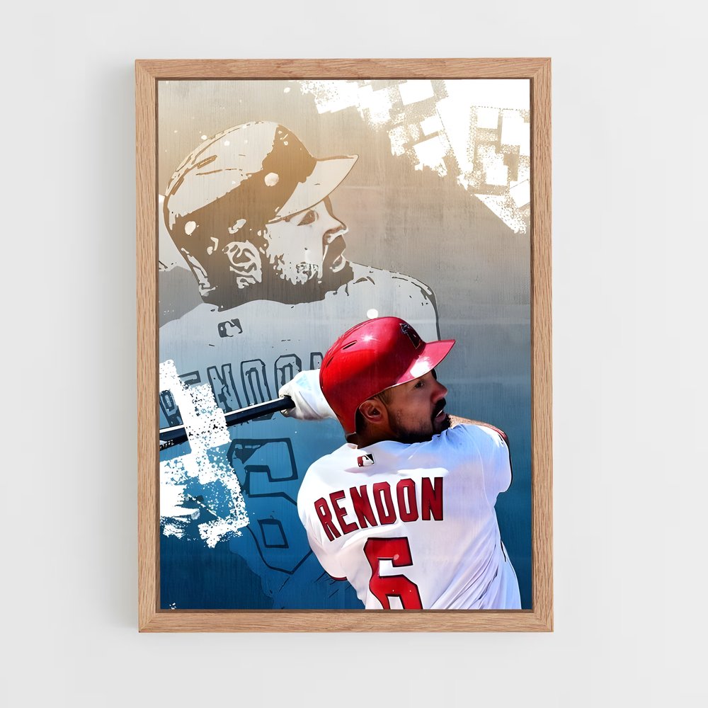 ap-anthony rendon-2 cadre Bois clair