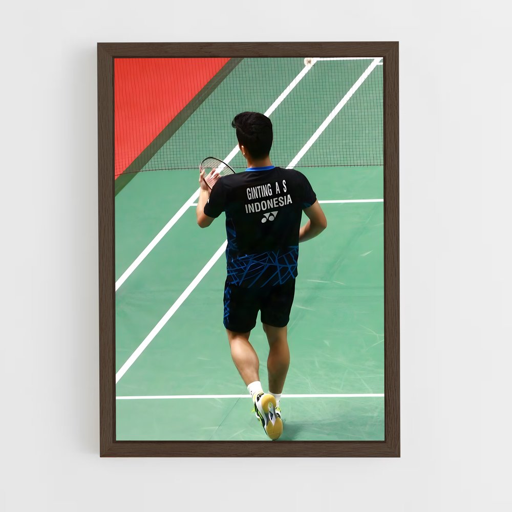 ap-anthony sinisuka ginting-7 cadre Bois foncé