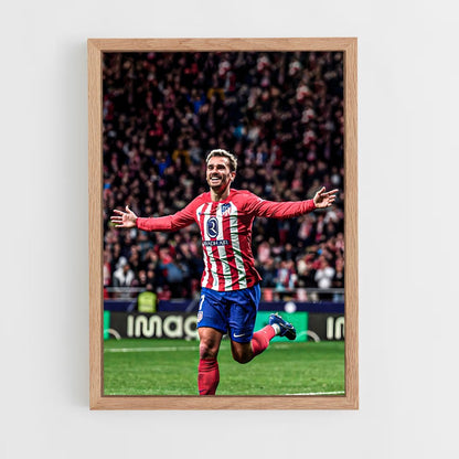 ap-antoine griezmann-11 cadre Bois clair
