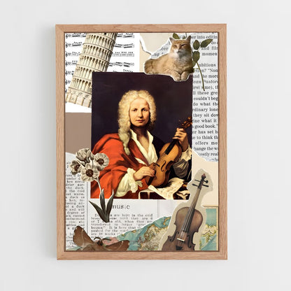 ap-antonio vivaldi-1 cadre Bois clair