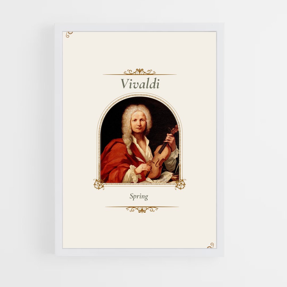 ap-antonio vivaldi-2 cadre Blanc