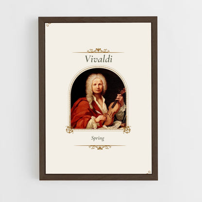 ap-antonio vivaldi-2 cadre Bois foncé