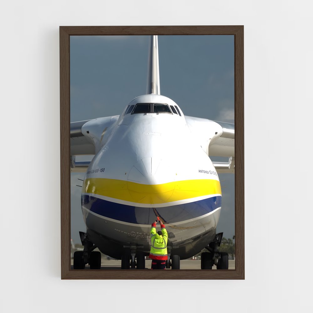 ap-antonov an-124-2 cadre Bois foncé