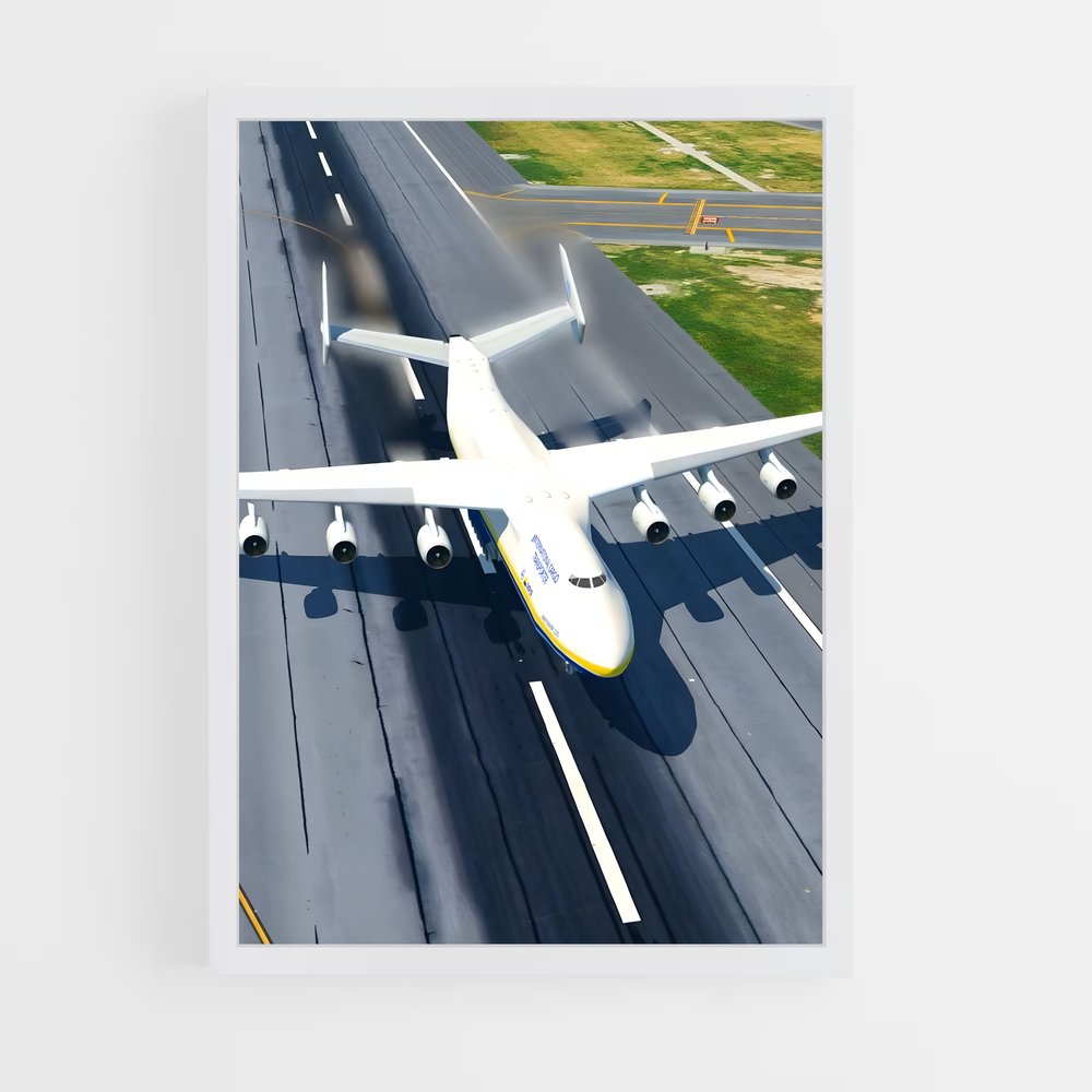 ap-antonov an-225 mriya-2 cadre Blanc