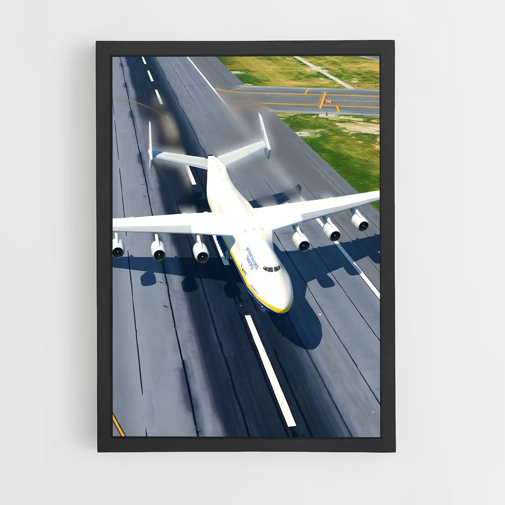 ap-antonov an-225 mriya-2 cadre Noir