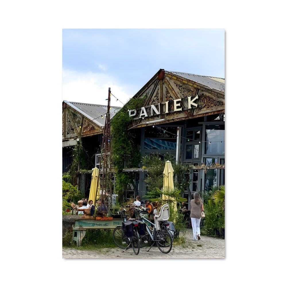 Poster Terrasse à Antwerp