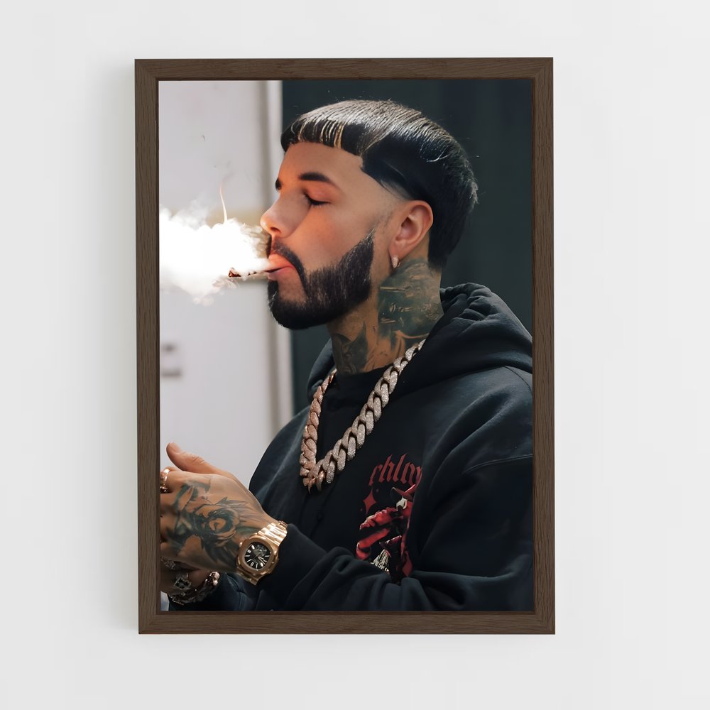 ap-anuel aa-6 cadre Bois foncé